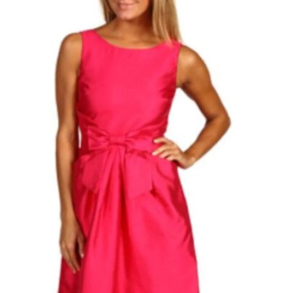 kate spade silk bow front Jillian Dress